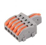 Wire Splice Connectors,For 4mm2,01 in 02 03 04 05 out